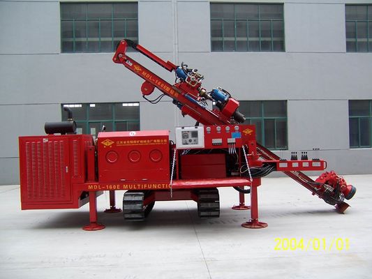 MDL-160E Top Drive Power Head Borehole Drilling Machines Three Head Clamping Device