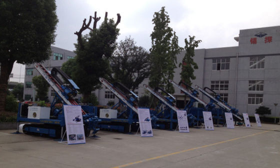 MDL-160G Full Hydraulic Drilling Rigs Impact Power Pipe Shed Engineering Without DTH Hammer