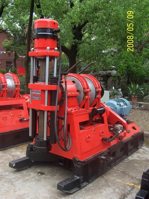 Engineering Drill Rig Reverse Circulation , Skid Mounted Drilling Rig