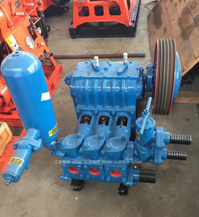 mud pump working