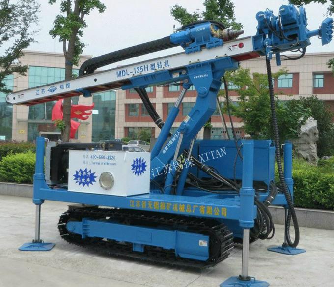 High Hoist Rig Anchor Drilling Rig Crawler Mounted Multifunctional