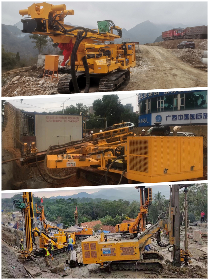 Rotary Percussion Drilling Equipment 38102mm