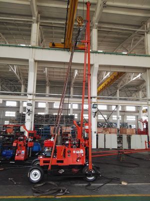 GYQ-200A Core Drilling Rig Soil Investigation Drilling Machine Spt Mining Drill Hydraulic Chuck Light Weight