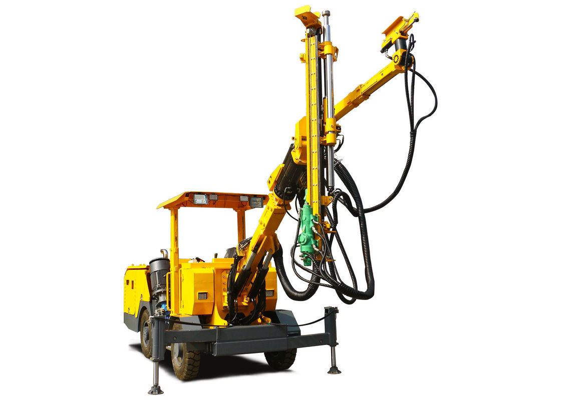 ISO9001 Hydraulic Rock Bolting Rig Underground Mining Machine