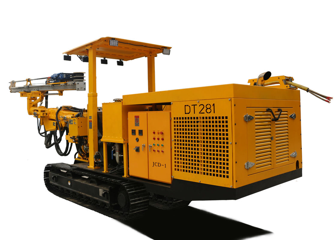 ISO9001 Hydraulic Crawler Type Jumbo Machine Mining For Underground Mine