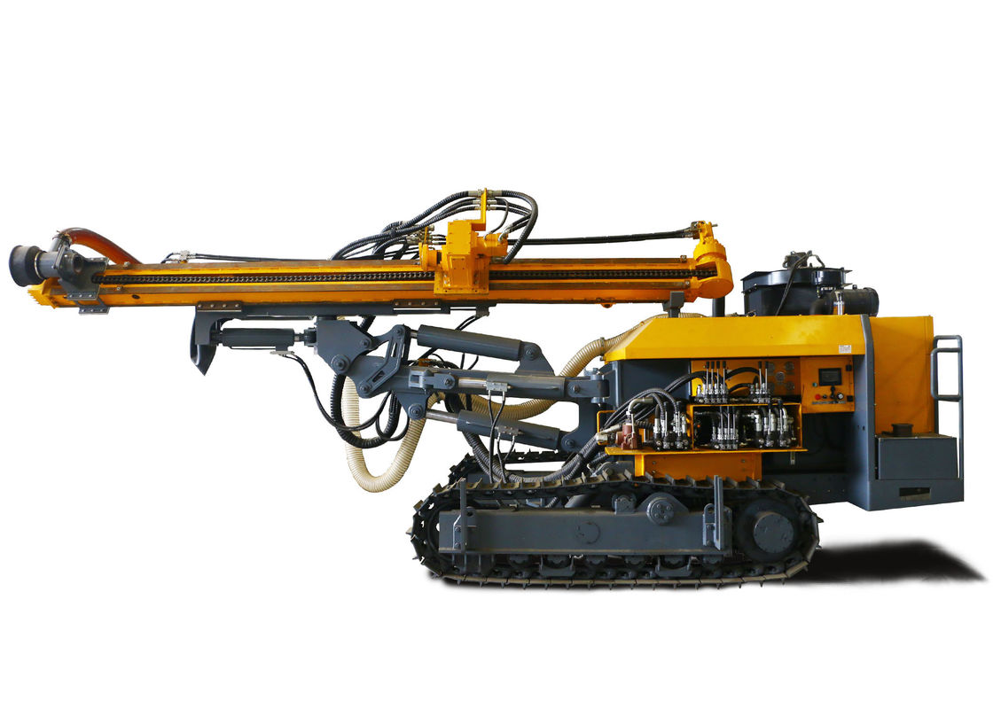 Hydraulic Crawler Type Mining Down The Hole Drill Rig For Open Pit Mine