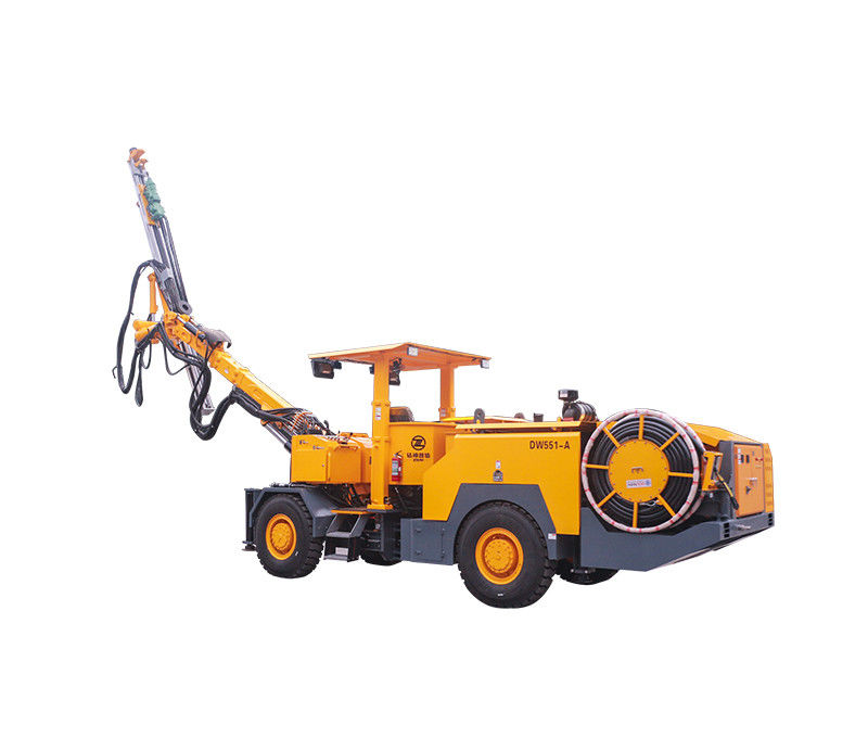 10 * 7.5m Anchor Rod Section Jumbo Drilling Machine 3°/90° Propulsion and 1500mm Compensation