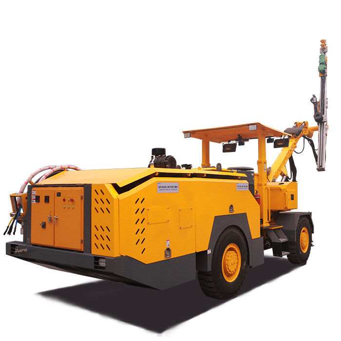 55kw Motor Power Tunneling Jumbos 0-12m Drill Hole Depth Fully Hydraulic Rock Drilling System