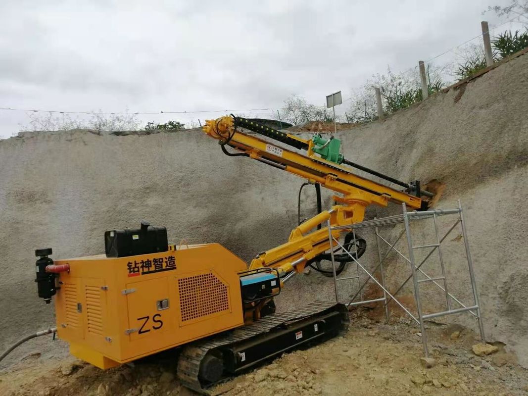 Crawler Type Multifunctional Rock Drill Rig For Tunnel Excavation Construction