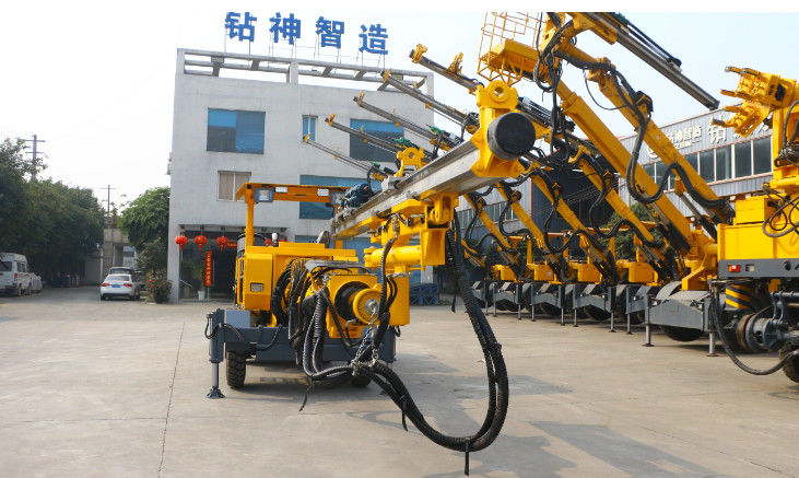 Underground Mining Equipment Tunneling Rock Bolt Machine Fully Hydraulic Used For Tunnel Construction