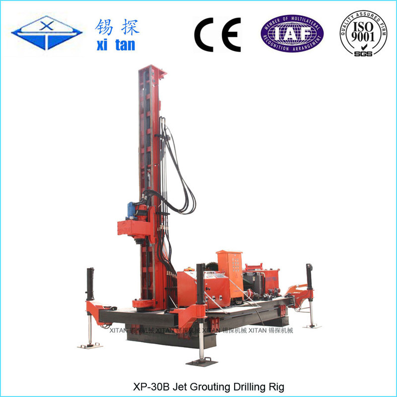 Full Hydraulic Jet Grouting Drilling Rig(electrical control power head